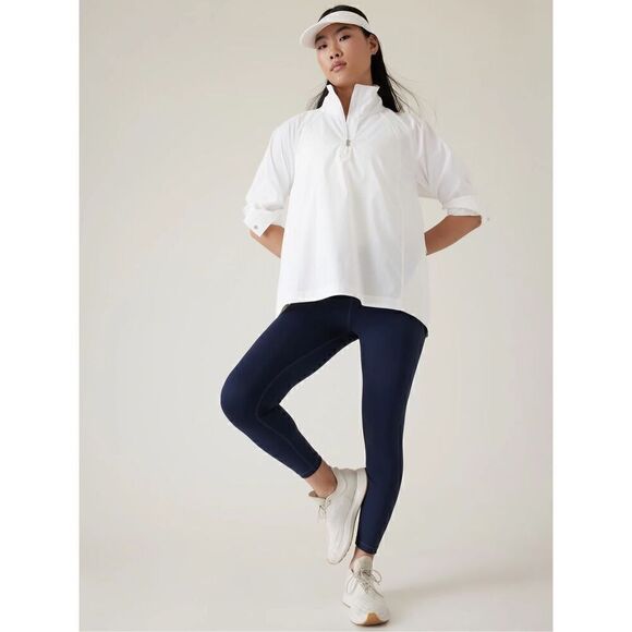 Athleta Advantage Poplin top EXTRA LARGE - Picture 2 of 13